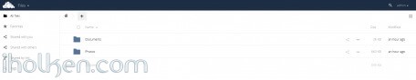 Owncloud running in Synology NAS